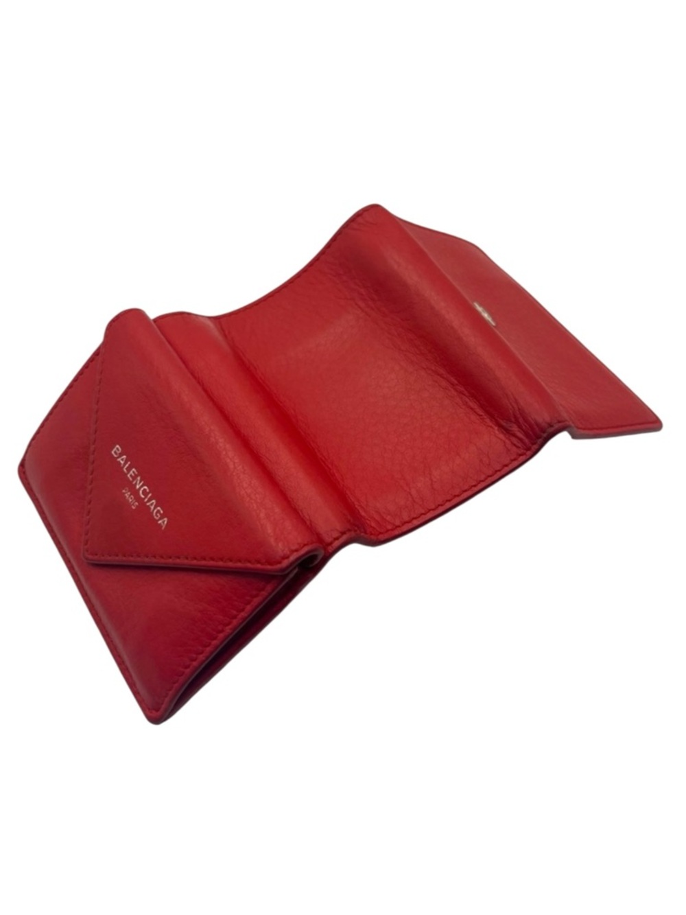 Balenciaga Papier Mini Wallet in Red - Picture 6 of 12